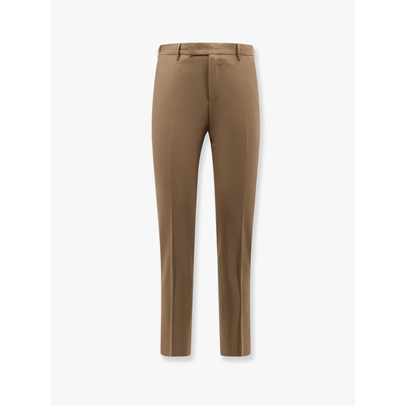 Stretch virgin wool trouser
