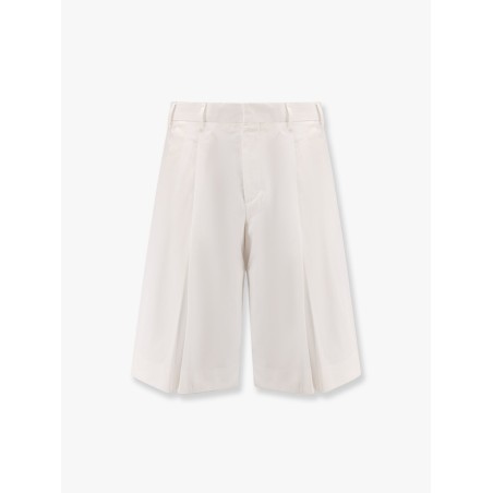 Cotton bermuda shots with pinces