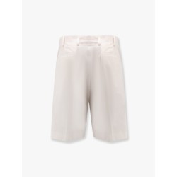 Cotton bermuda shots with pinces
