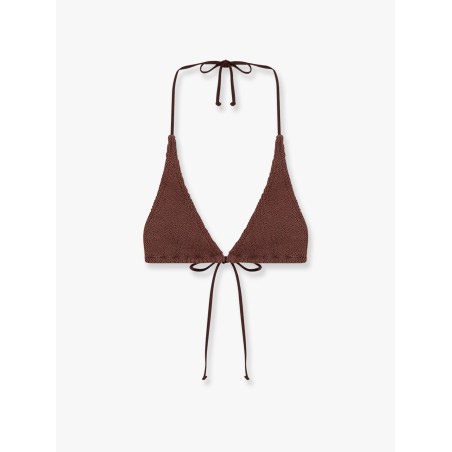 Guiana crinkle nylon bikini top