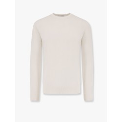 Cotton crepe sweater