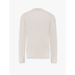 Cotton crepe sweater