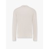 Cotton crepe sweater