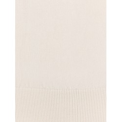 Cotton crepe sweater