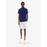 Cotton polo shirt with embroidered logo