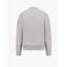 Cotton sweatshirt with logo embroidery
