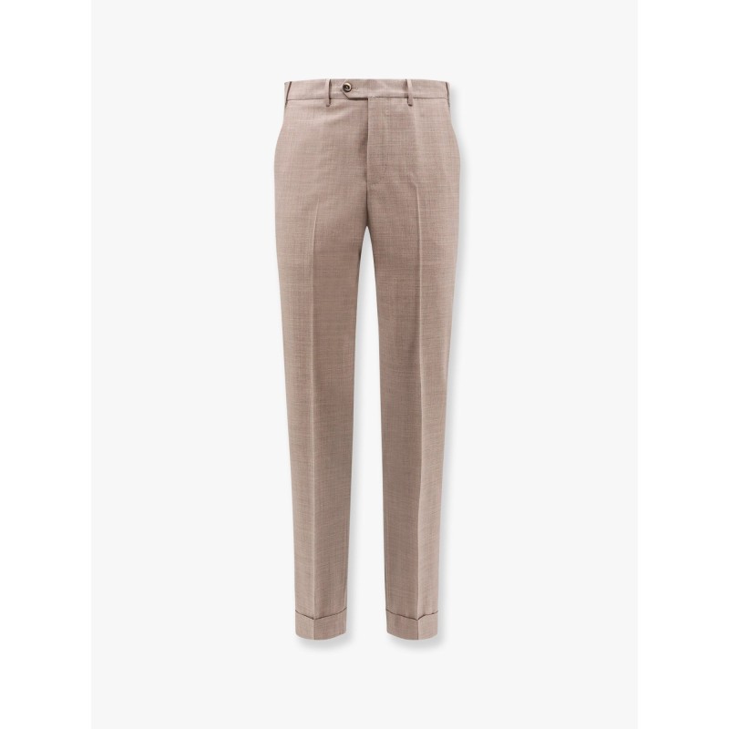 Stretch virgin wool trouser