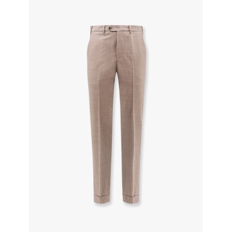 Stretch virgin wool trouser