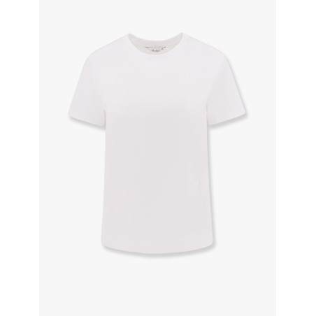 Nerina cotton t-shirt with max mara embroidery