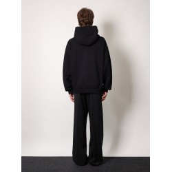 Cotton sweatshirt with frontal logo