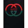 Cotton sweatshirt with frontal logo