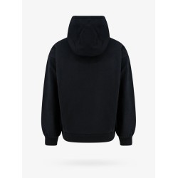 Cotton sweatshirt with frontal logo