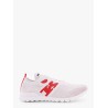Knit sneakers with lateral monogram