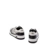 Leather sneakers with ff lateral logo