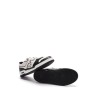 Leather sneakers with ff lateral logo