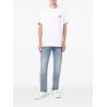 T-shirt in cotone con iconica stella frontale