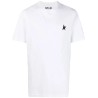 T-shirt in cotone con iconica stella frontale