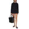 COTTON TERRY SWEATSHIRT WITH ZIPPER