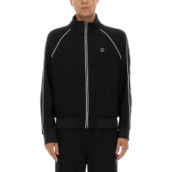 ZIPPERED TRACK SWEATSHIRT