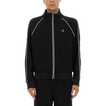 ZIPPERED TRACK SWEATSHIRT