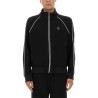 ZIPPERED TRACK SWEATSHIRT