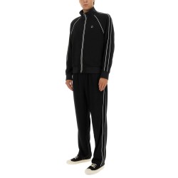 ZIPPERED TRACK SWEATSHIRT