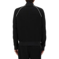 ZIPPERED TRACK SWEATSHIRT