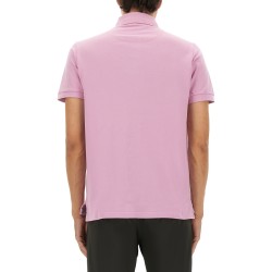 COTTON POLO SHIRT WITH PEGASUS