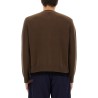 CONTRASTING LAYERED CARDIGAN