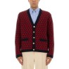 CARDIGAN WITH "TOUTE LA V" PATTERN