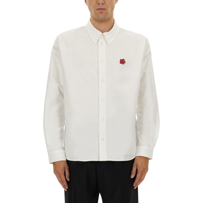 SHIRT WITH "BOKE FLOWER" EMBROIDERY