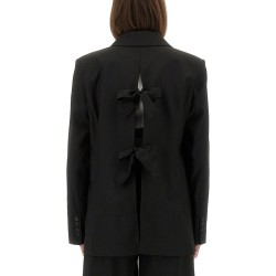"PLUTO" BLAZER WITH BOW