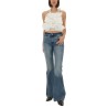 "CYPRUS LAYER" TOP WITH RUFFLES