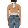 "CYPRUS LAYER" TOP WITH RUFFLES