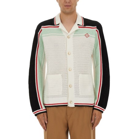 COTTON KNIT TENNIS SHIRT