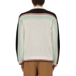 COTTON KNIT TENNIS SHIRT