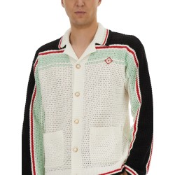 COTTON KNIT TENNIS SHIRT