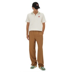 "CLASSIC LAUREL" PIQUE POLO SHIRT