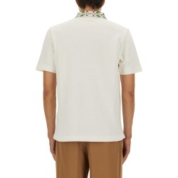 "CLASSIC LAUREL" PIQUE POLO SHIRT
