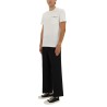 T-SHIRT WITH LOGO RIBBON