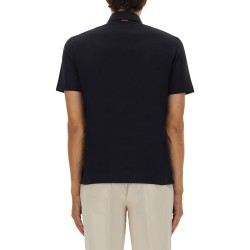 COTTON POLO SHIRT WITH POCKET