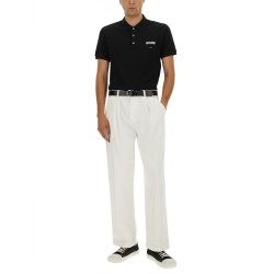 COTTON PIQUE POLO