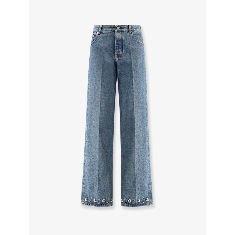 Jeans with metal details