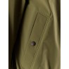 Nylon and viscose reversible jacket