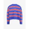 Brushed cotton polo sweater