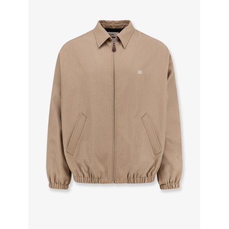 Overshirt wool and cotton jacket