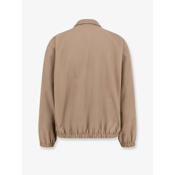 Overshirt wool and cotton jacket