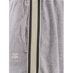 Cotton velvet jogger trousers