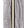Cotton velvet jogger trousers