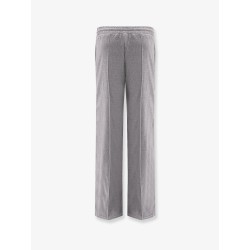 Cotton velvet jogger trousers